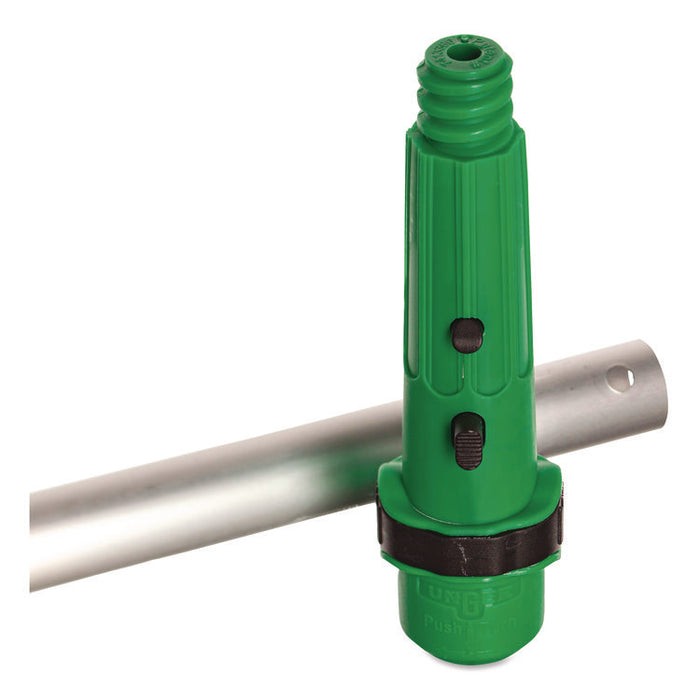Henry's Handi Handle, with ErgoTec Locking Cone, 24", Green/Silver