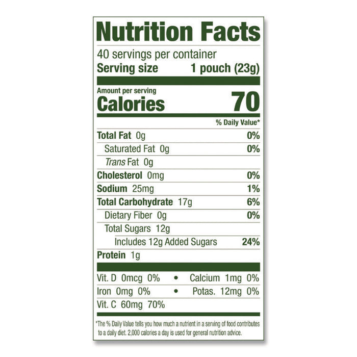 Juicy Burst Fruit Flavored Snack, Mixed Fruit, 32 oz Pouch, 40/Box