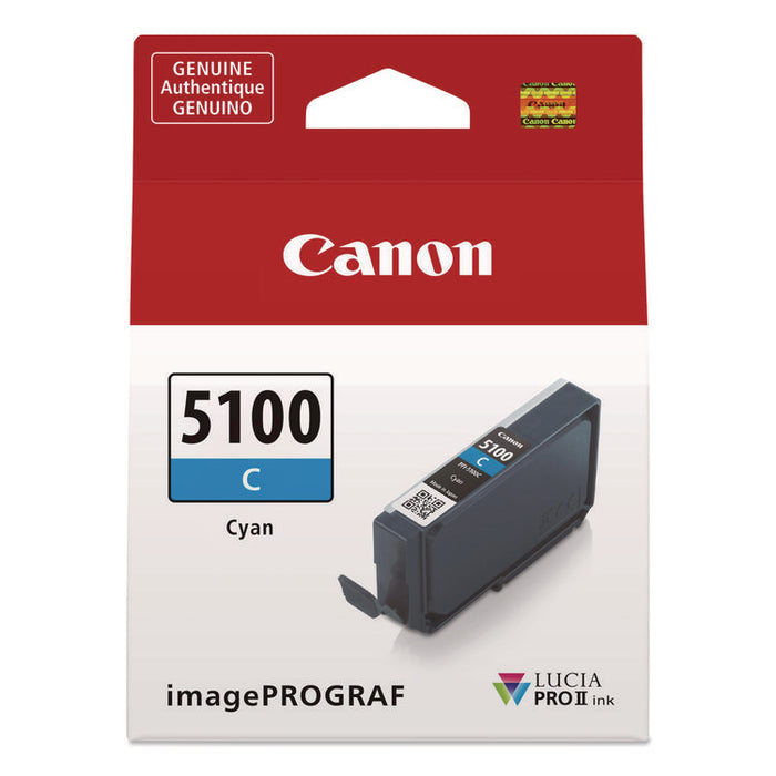 6953C002 (PFI-5100) Lucia PRO II Ink, Cyan