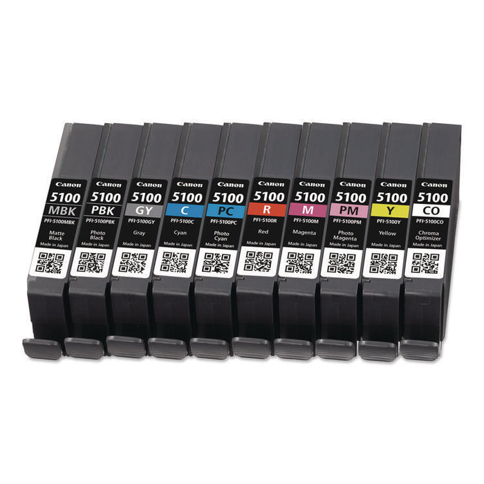 6958C002 (PFI-5100) Lucia PRO II Ink, Red