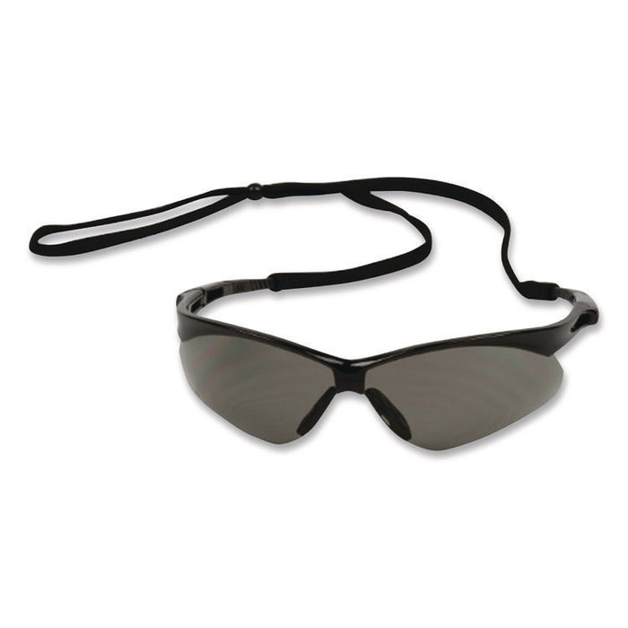 Anser Optical Safety Glasses, Black Half Frame, Gray Dual Lens