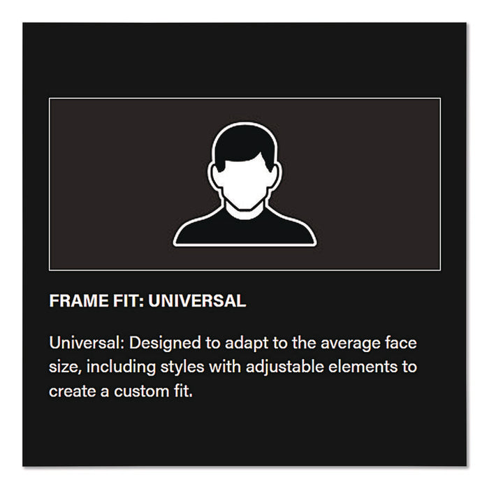 Anser Optical Safety Glasses, Black Half Frame, Gray Dual Lens