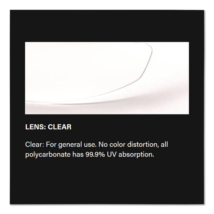 Zenon Z12 Polycarbonate Safety Glasses, Frameless, Clear Single Anti-Fog Lens