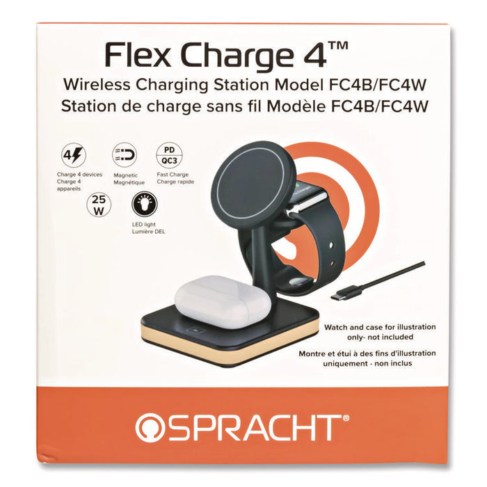 Flex Charge 4, USB-C, White