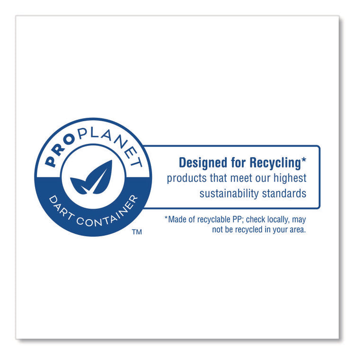 Microwaveable Hinged Containers, ProPlanet Seal, 6.5 x 9 x 3, Clear, Plastic, 300/Carton