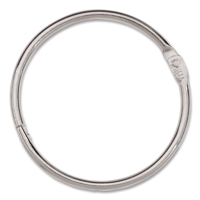 Metal Book Rings, 2" Diameter, 50/Box