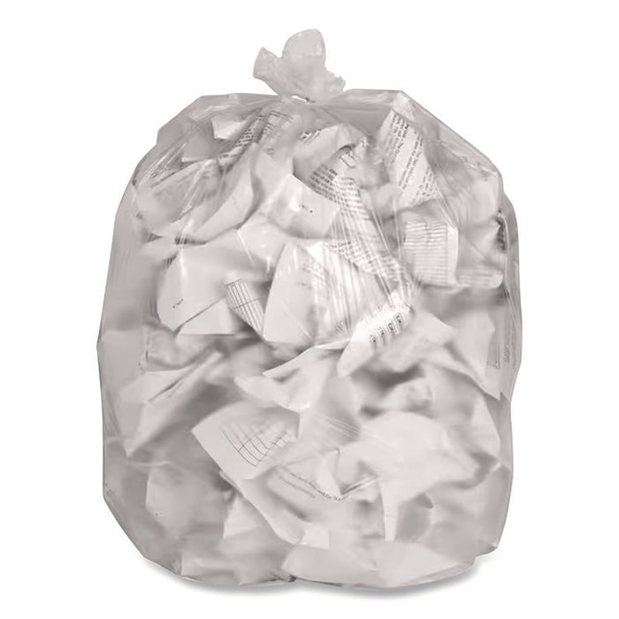 Global Ultra Plus Industrial Trash Bag, 45 gal,16 mic, 40 x 48, Natural, 80/Carton