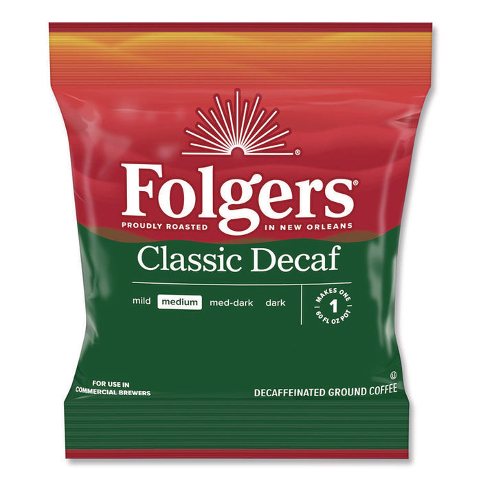Classic Decaf Ground Coffee Fraction Pack, Classic Roast Decaf, 1.5 oz, 42/Carton