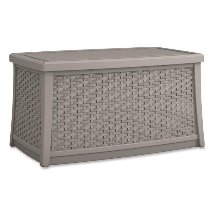 Elements Coffee Table with Storage, Rectangular, 34w x 20d x 18h, Dove Gray Top, Dove Gray Base/Legs