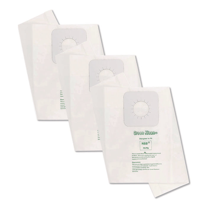 Replacement Vacuum Bags, Fits NSS M1 PIG, 3/Pack