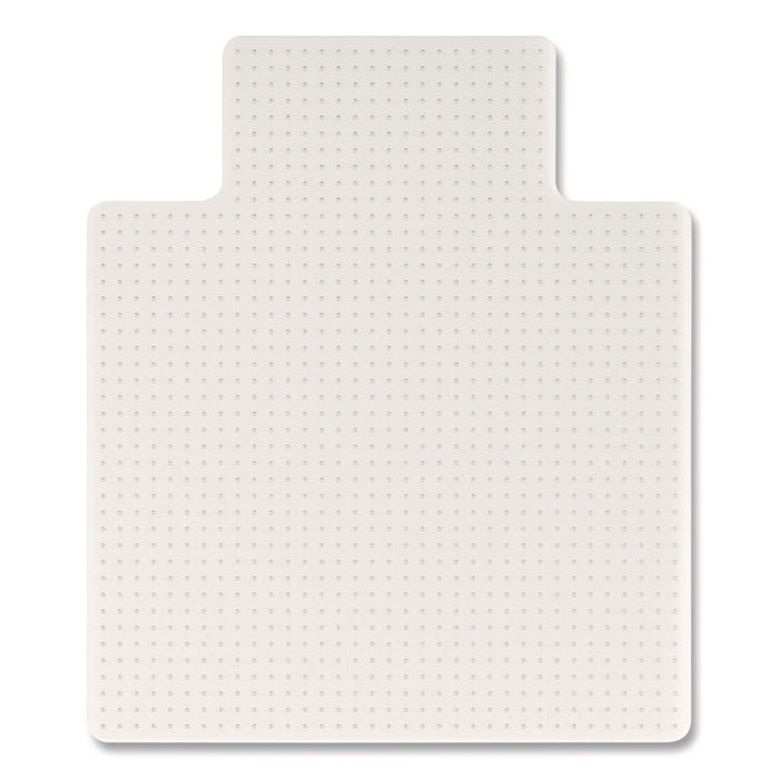 OceanMat Carpet Chair Mat for Flat Pile Carpeted Floors, Rectangular with Lip, Straight Edges, 45" x 53", Clear