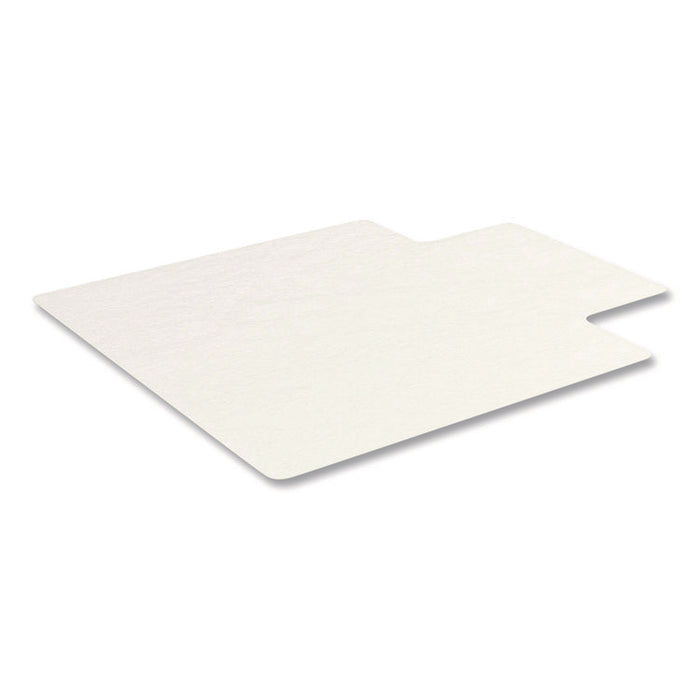 OceanMat Hard Floor Chair Mat for Hard Floors, Rectangular with Lip, Straight Edges, 36" x 48", Clear