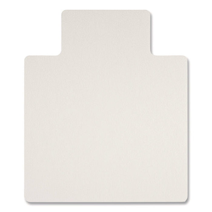 OceanMat Hard Floor Chair Mat for Hard Floors, Rectangular with Lip, Straight Edges, 45" x 53", Clear