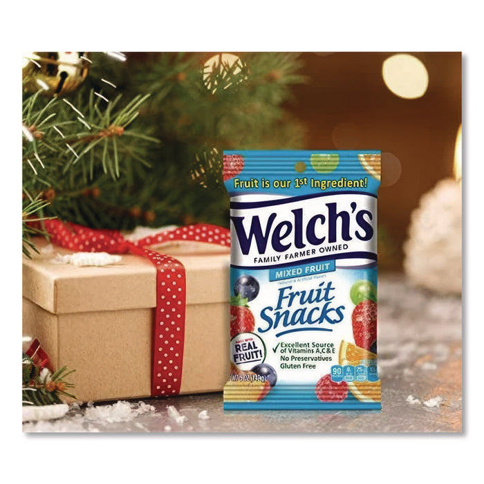 Fruit Snacks, Mixed Fruit, 5 oz Pouch, 12/Carton