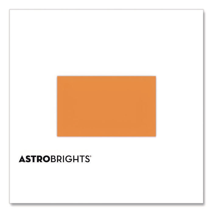 Color Paper, 24 lb Bond Weight, 8.5 x 14, Cosmic Orange, 500/Ream
