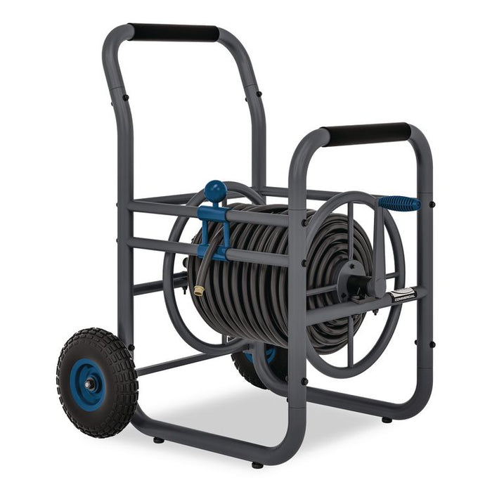 Professional Grade Hose Reel, 200 ft, 32 x 26.75 x 38, Gray