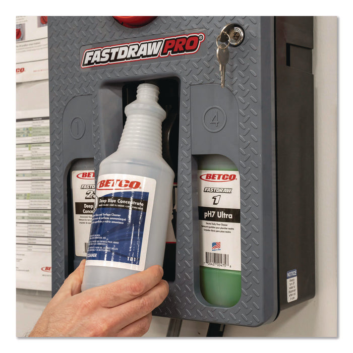 FASTDRAW PRO, Four Bays for Cleaners