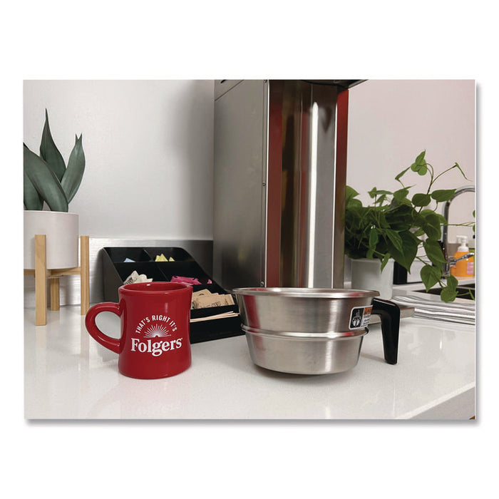 Black Gold Roast Ground Coffee, 12 oz Canister, 6/Carton