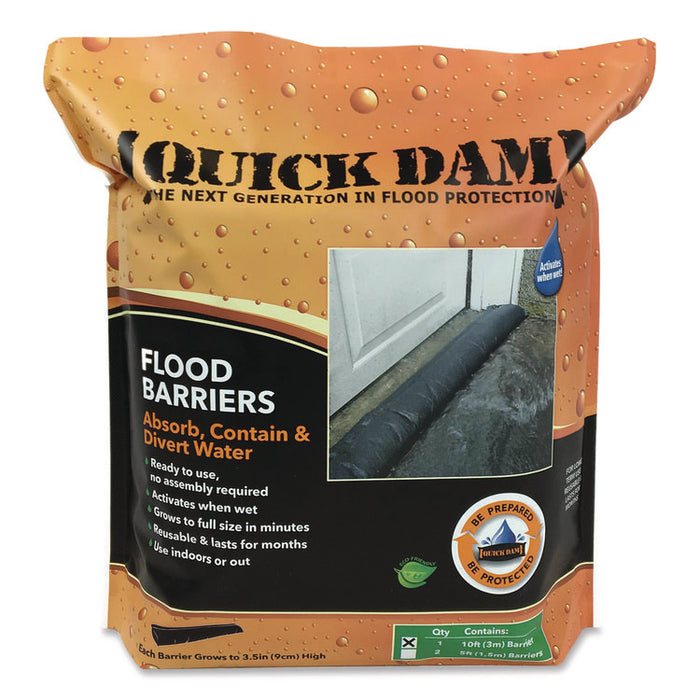 Flood Barriers, 6" x 10 ft x 3.5"