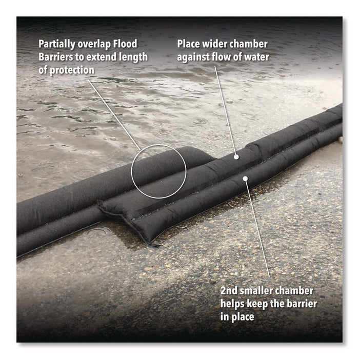 Flood Barriers, 6" x 10 ft x 3.5", 8/Box