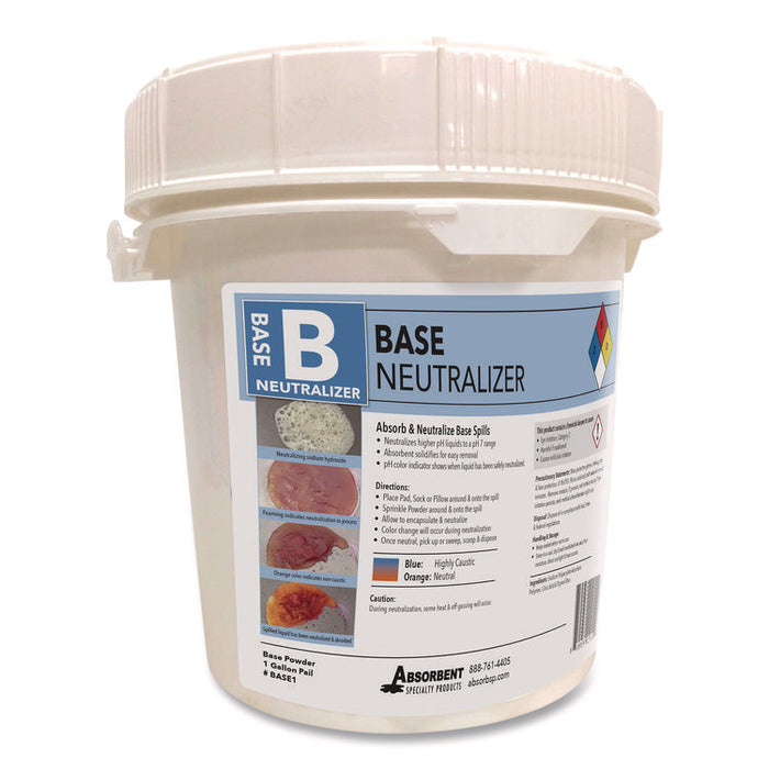 Base Neutralizer, 0.02 L to 9.5 L, 1 gal Pail