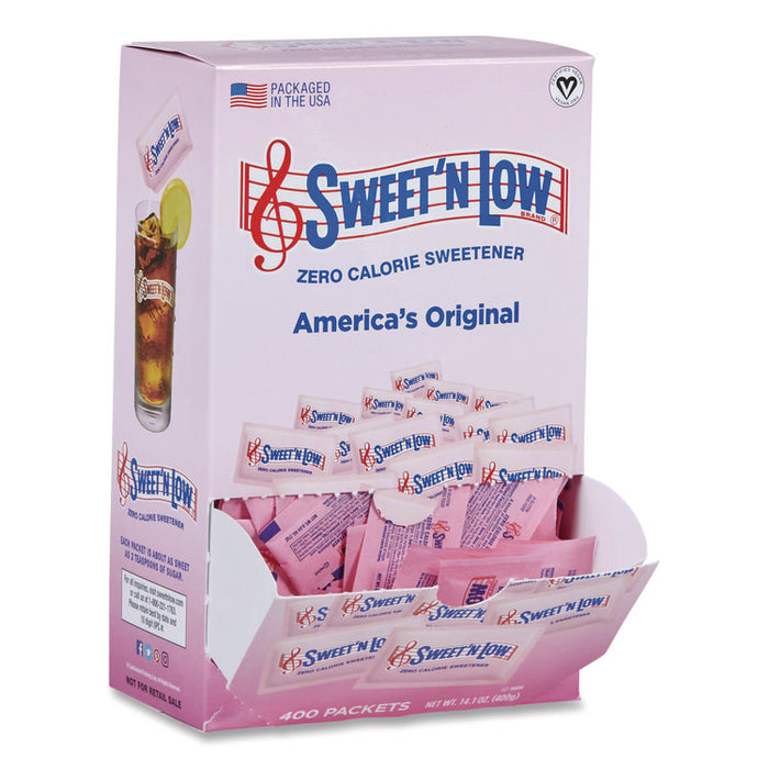 Sugar Substitute, 1 g Packet, 400/Box, 4 Box/Carton
