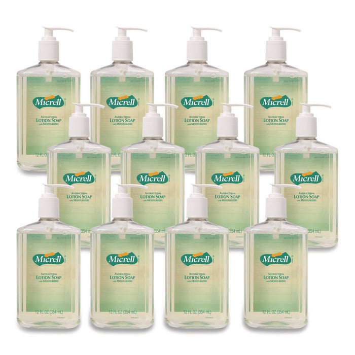 Antibacterial Lotion Soap, Floral Scent, 12 oz