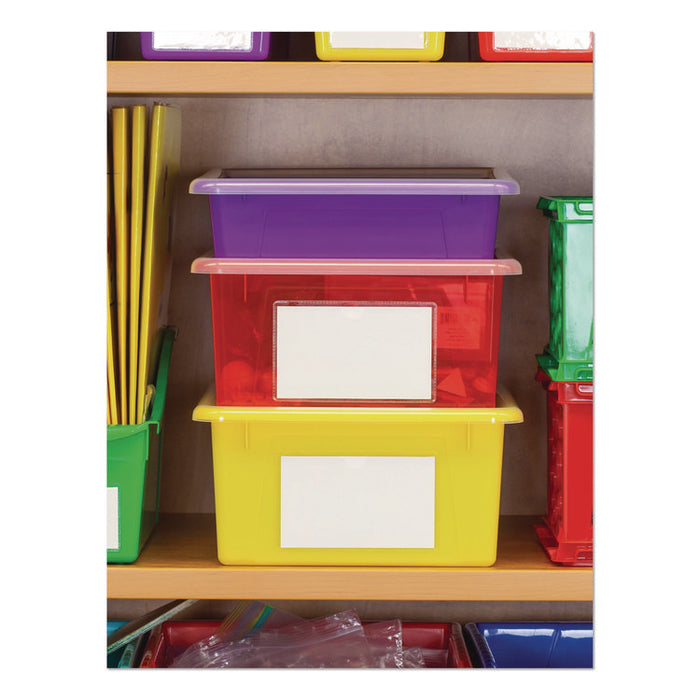 Storage Tray, Deep, 2 gal, 10.65" x 10.65" x 5.2", Clear, 5/Pack