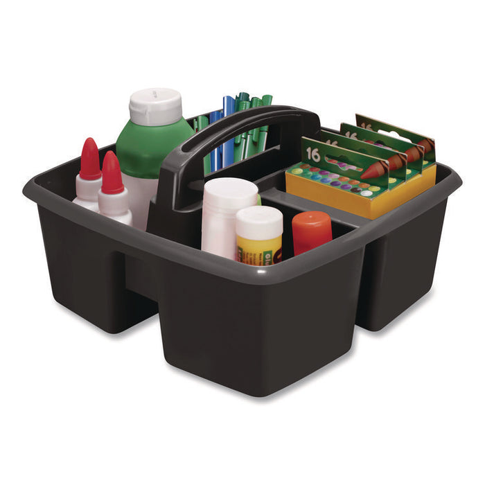 Small Caddy, 9.25 x 9.25 x 12, Black, 6/Pack