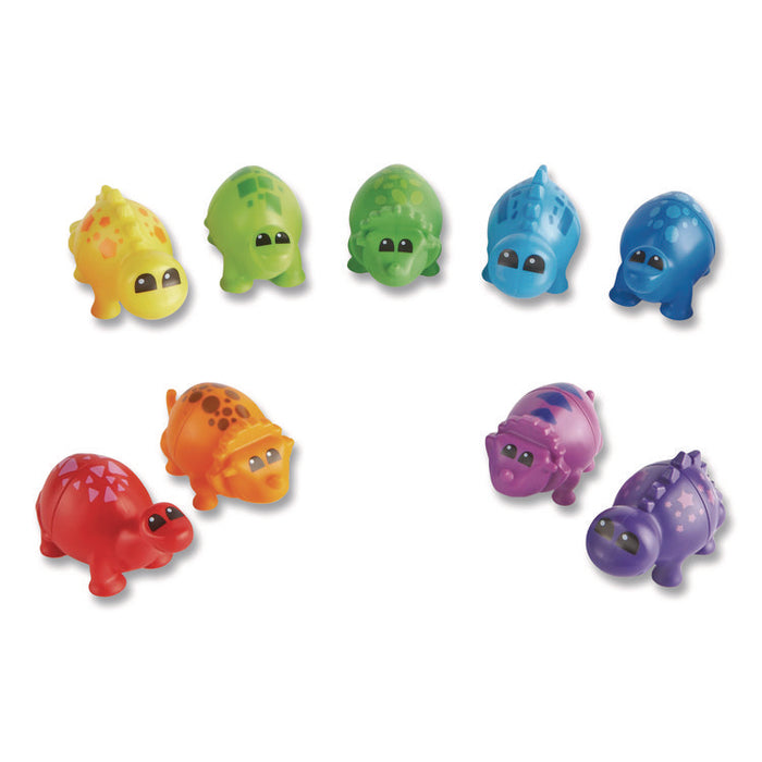 Snap-n-Learn Matching Dinos, Pre-K, 18 Pieces