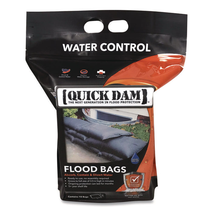 Flood Bags, 12" x 24" x 3.5", 10/Pack
