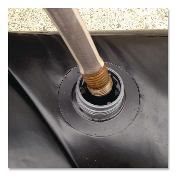 Water Curbs, 6.5" x 5 ft x 6.5"