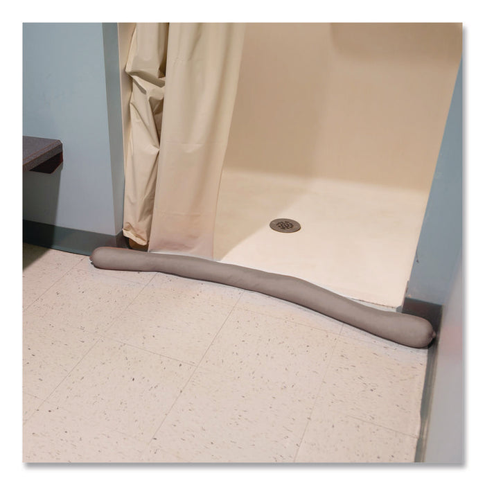 Water Dams, 2.5" x 10 ft x 2.5", Gray, 12/Box