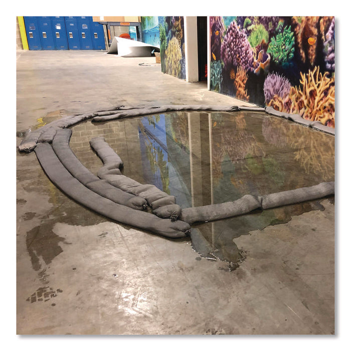 Water Dams, 2.5" x 4 ft x 2.5", Gray, 30/Box