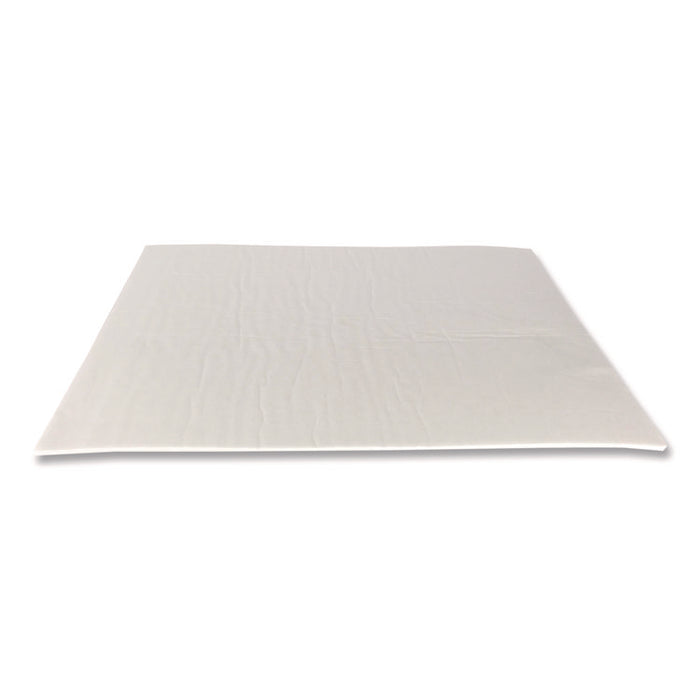 Mighty Mat Heavy Absorbent Pads, 18 gal, 16 x 18, 100/Box