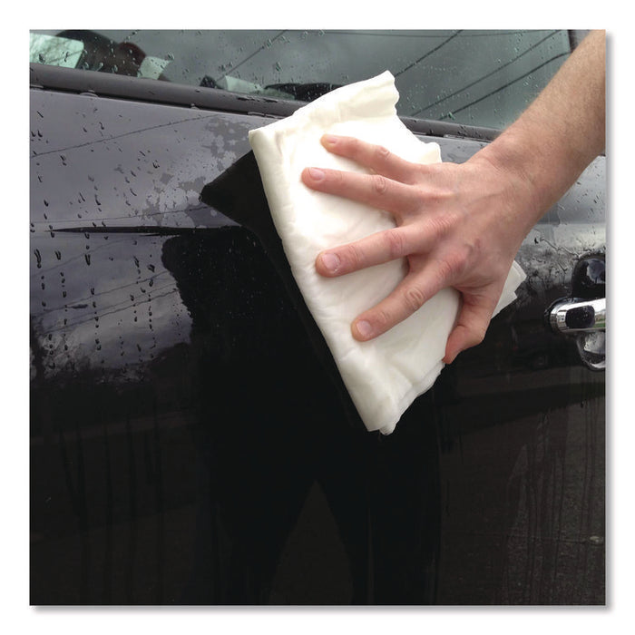 Mighty Mat Heavy Absorbent Pads, Stay Put Backing, 18 gal, 16 x 18, 100/Box