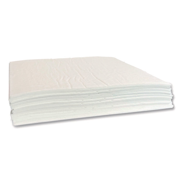 Mighty Mat Heavy Absorbent Pads, Stay Put Backing, 3.6 gal, 16 x 18, 20/Box