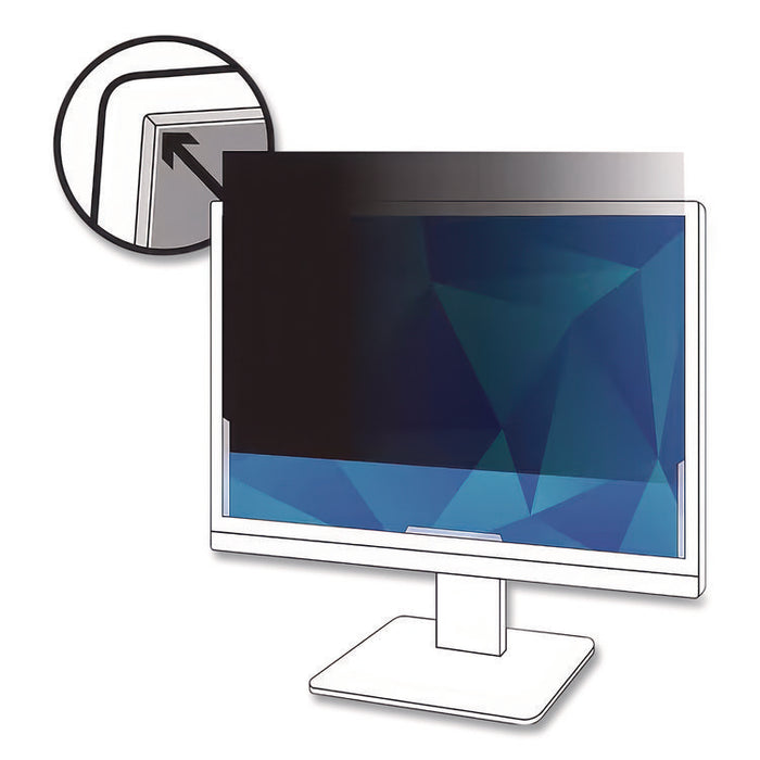 Frameless Blackout Privacy Filter for 19.5" Widescreen Flat Panel Monitor, 16:10 Aspect Ratio