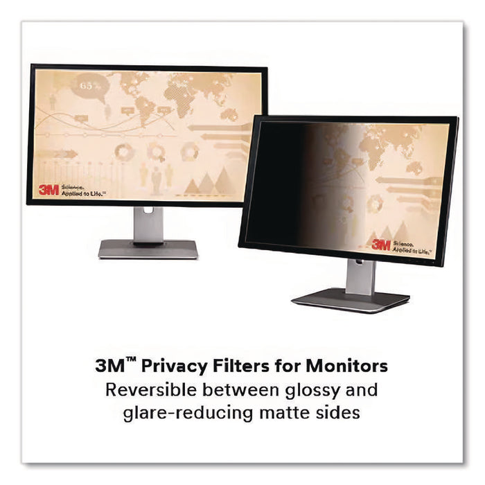 Frameless Blackout Privacy Filter for 19.5" Widescreen Flat Panel Monitor, 16:10 Aspect Ratio
