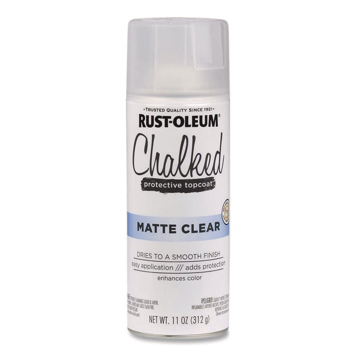 Ultra Matte Chalked Paint, Matte Clear, 12 oz Aerosol Can