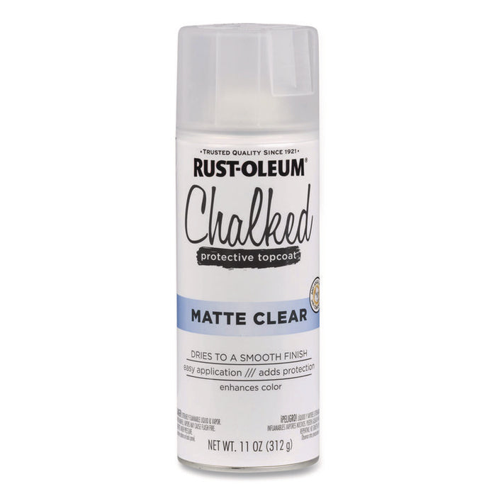 Ultra Matte Chalked Paint, Matte Clear, 12 oz Aerosol Can