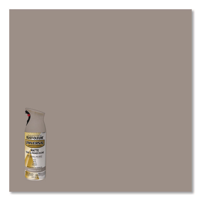 Universal Premium Spray Paint, Matte Greige, 12 oz Aerosol Can