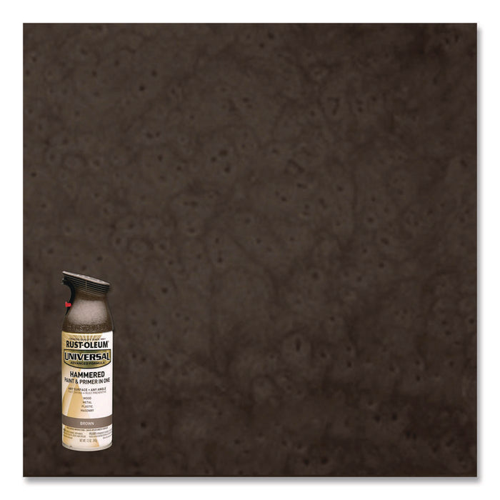 Universal Premium Spray Paint, Hammer Brown, 12 oz Aerosol Can