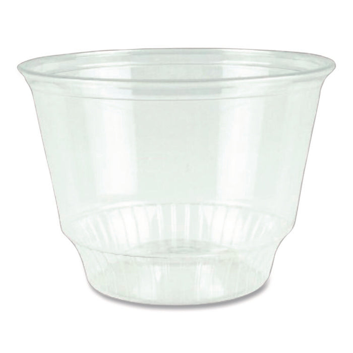 Plastic Cold Cups, Sundae, 8 oz, Clear, 1,000/Carton