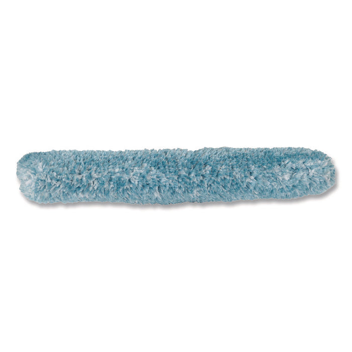 MaxiPlus Combo Window Washer and Squeegee Microfiber Replacement Sleeve, 15.5" Wide, Blue