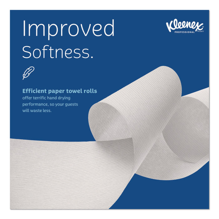 Universal Hard Roll Paper Towels with Premium Absorbency Pockets, 1-Ply, 8" x 425 ft, 1.5" Core, White, 12 Rolls/Carton