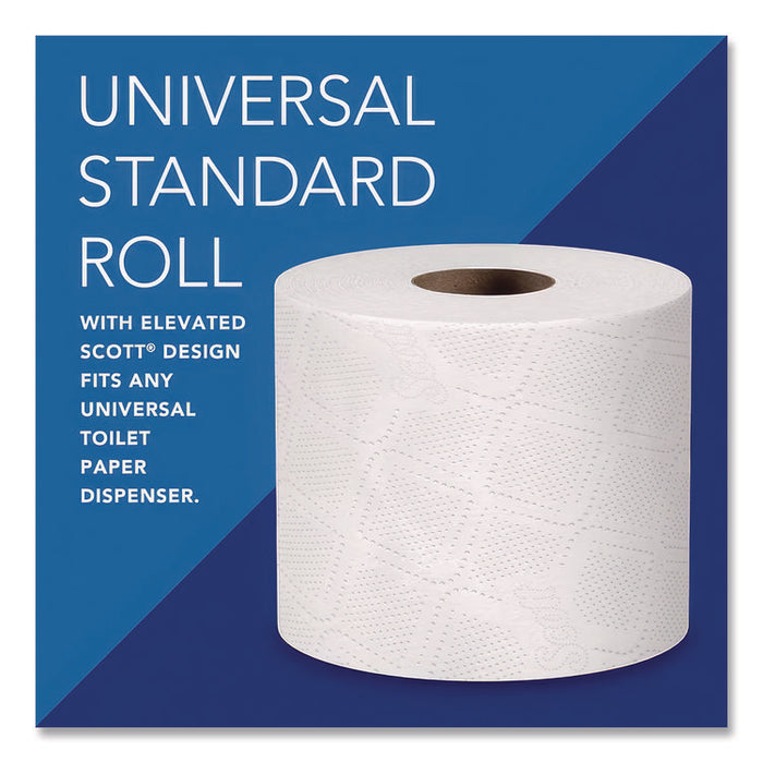 Essential Standard Roll Bathroom Tissue, Septic Safe, 2-Ply, White, 550 Sheets/Roll, 40 Rolls/Carton