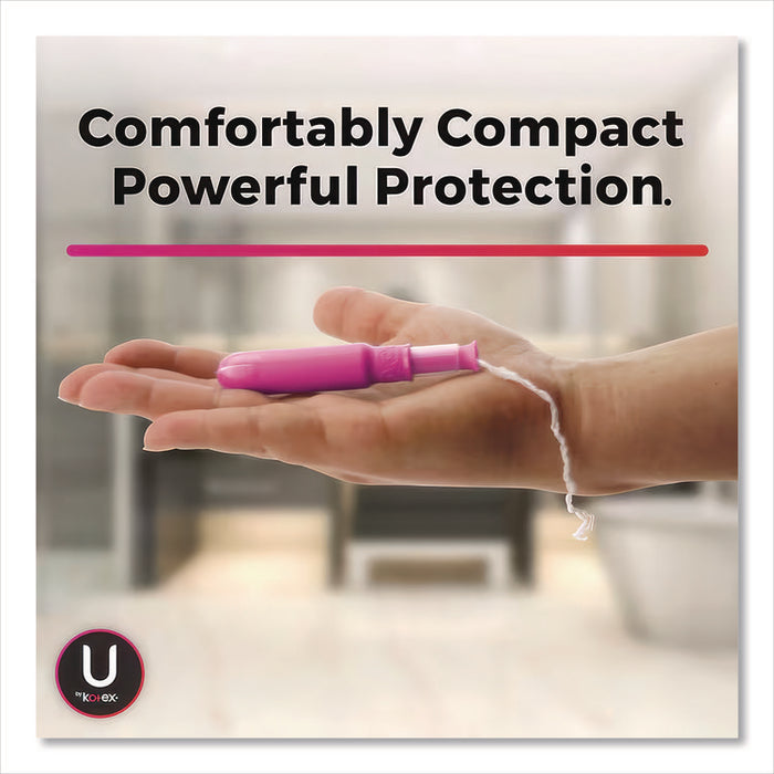 U by Kotex Click Compact Tampons, Super Absorbency, 32/Pack