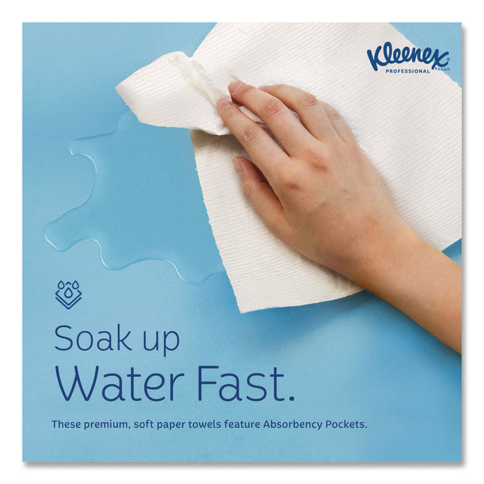 Premiere Folded Towels, 1-Ply, 7.8 x 12.4, White, 120/Pack, 25 Packs/Carton