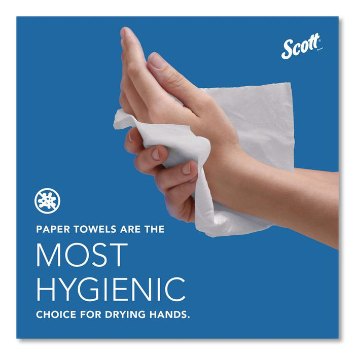 Essential C-Fold Towels for Business, Absorbency Pockets, 1-Ply, 10.13 x 13.15, White, 200/Pack, 12 Packs/Carton